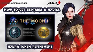 MIR4 HOW TO GET SEPTARIA AND HYDRA TOKEN  HYDRA REFINERY SANCTUARY OF HYDRA  DRACO TO HYDRA [upl. by Attenehs508]