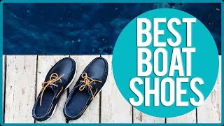 Best Boat Shoes  TOP 10 Mens Boat Shoes  Reviews  2019 [upl. by Mayhew]