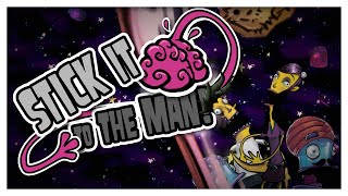 Stick It To The Man  Full Game Walkthrough  No Commentary [upl. by Aicnorev]