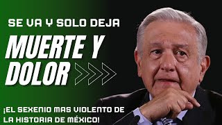 LÓPEZ OBRADOR SE VA Y SOLO DEJA MUERTE Y DOLOR lopezobrador narcogobiernomasista shortsvideo [upl. by Uehttam]