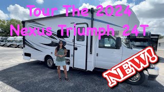 Tour The NEW 2024 Nexus Triumph 24T C Class RV [upl. by Nosral]