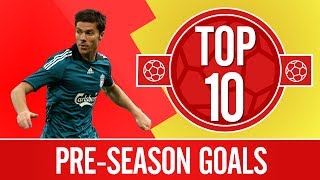 Liverpools Top 10 PreSeason Goals [upl. by Ahon]