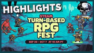 Steams Turn Based RPG Fest Highlights [upl. by Aligna]