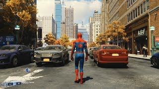 Marvels SpiderMan 2018  Open World Free Roam Gameplay PS4 HD 1080p60FPS [upl. by Otipaga]