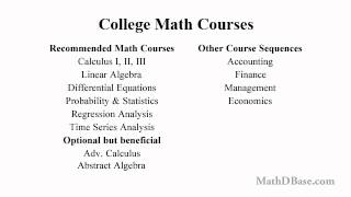 The Math You Need  Part 1 to become an Actuary [upl. by Dickinson]