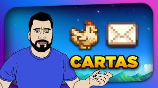 CARTAS no Stardew Valley ANIMAÇÃO [upl. by Einallem989]