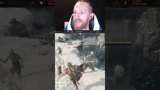 Hiyaaaaaa  Twitch Sparta Kick GodOfWar Streamer GoW Kratos Shorts [upl. by Ruffo]