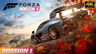 Forza Horizon 4 PC Gameplay II First Mission II 4K 60p II Nexongamer II [upl. by Behlke]