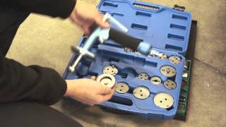 Lincos® MG50065A Pneumatic brake caliper rewind tool set [upl. by Ailemak]