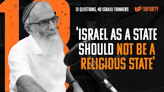 David Stav Answers 18 Questions on Israel Democracy and Messianism [upl. by Negris786]