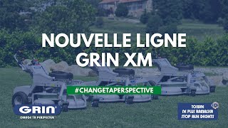 NOUVELLE LIGNE GRIN XM  La tonte GRIN pour lentretien des grandes surfaces [upl. by Luy]