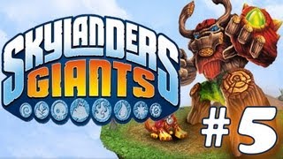 SKYLANDERS GIANTS WALKTHROUGH  PART 5  RumbleTown [upl. by Nomrac]