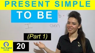 PRESENT SIMPLE to Be شرح المضارع البسيط [upl. by Sirois]