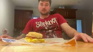 McDonald’s Bacon Egg and Cheese Biscuit Review [upl. by Ear]