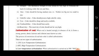 1FY203 L27 Carbonization of coal Beehive coke oven method [upl. by Fleisig]