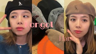 KANGOL🦘帽子🎩合集｜HAT COLLECTION｜🍂❄️帽子控 ｜How to Style Hats～ [upl. by Lehcim]