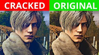 Resident Evil 4 Remake Crack vs Original [upl. by Innavoig]