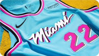 How the Heats Vice uniforms capture the essence of Miami [upl. by Haorbed]