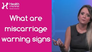 What Are Miscarriage Warning Signs [upl. by Larok598]