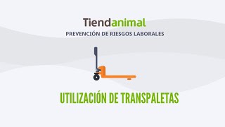 Utilización de transpaletas [upl. by Ennaeed]