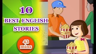 10 Best English Stories For Kids  Stories For Grade 2  Story Time  Periwinkle [upl. by Norat]