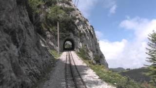 Wendelsteinbahn  Zahnradbahn  Führerstandfahrt 3 [upl. by Hebe]