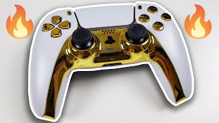 The 24K GOLD PS5 Dualsense Controller How to Make Your Own eXtremeRate [upl. by Chambers]