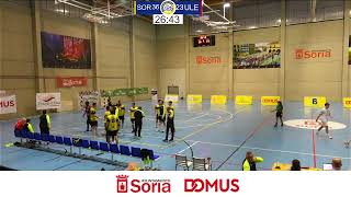 BALONMANO SORIA VS UNIVERSIDAD LEON ADEMAR [upl. by Hbahsur]