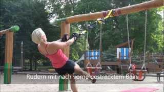 Outdoor TRX Workout  Tanjas Universe [upl. by Allsun]