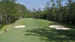 Hole 13 at Bonville Golf Resort [upl. by Nnilsia467]