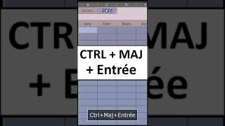 Créer un calendrier annuel avec une formule Excel ultrarapide [upl. by Tibbs]