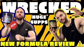 NEWEST WRECKED 💥 PRE WORKOUT REVIEW  HUGE SUPPLEMENTS 💪🏻 STILL WORTH PICKING UP [upl. by Ayita341]