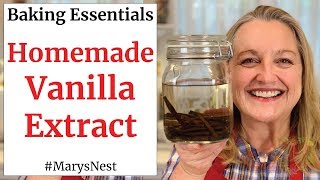 How to Make Homemade Vanilla Bean Extract  A Perpetual Vanilla Extract Recipe [upl. by Welcy]