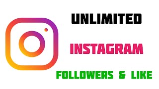 Unlimited Instagram followers  Free followers  Free likes  Shahal Techy [upl. by Adnirem366]