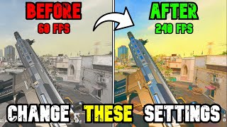 BEST PC Settings for Warzone 3 SEASON 1 Optimize FPS amp Visibility [upl. by Llerrehs]