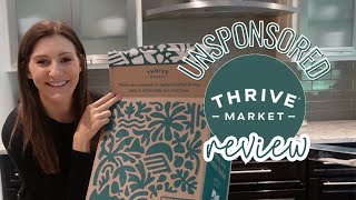 EVERYTHING YOU NEED TO KNOW ABOUT THRIVE MARKET  Unsponsored Review of Thrive Market  Haul [upl. by Carper]