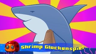 Shrimp Glockenspiel  Silly Song  JellyBug [upl. by Rosol]