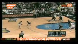 Allen Iverson Top 100 Crossover plays [upl. by Kiah215]