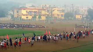 Army Rally Bharti Muzaffarnagar  8 December 2017  Live Running Video  3rd Watch   GD [upl. by Padget]