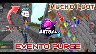 JUGANDO el EVENTO PURGA de este SERVIDOR de HCF y KITS  astralmccc  Minecraft HCF  Let´s play 2 [upl. by Aigneis131]