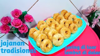 RESEP GEMBLONG KETAN PUTIH JALA KETAN JAJANAN TRADISIONAL MUDAH BANGET CARA BUATNYA [upl. by Aural]