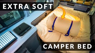 BEST MATTRESS TOPPER amp SLEEPING BAG  For Your CAMPERVAN or Motorhome [upl. by Amron]