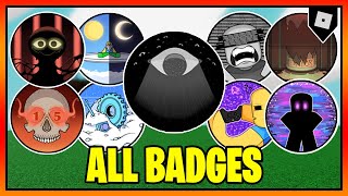 How to get ALL 50 BADGES in SLAP BATTLES 👏  Roblox [upl. by Jemie]