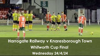 Match Highlights Harrogate Railway v Knaresborough Town [upl. by Zared]