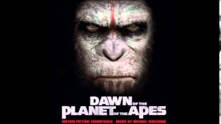 Dawn of The Planet of The Apes Soundtrack  17 Primates for Life [upl. by Ailsun11]