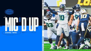 Seahawks Micd Up Uchenna Nwosu  Week 7 At Chargers [upl. by Hcire829]