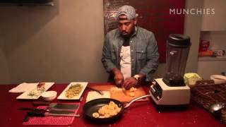 How to make Egg Rolls with Chef E Dubble [upl. by Dorcea569]