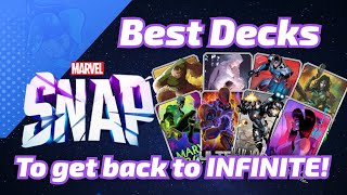 BEST DECKS for Kate Bishop Marvel Boy amp getting back to INFINITE FAST in Marvel SNAP [upl. by Nek]