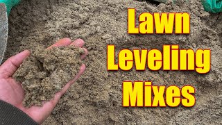 Lawn Leveling Mixes  What to Use When leveling [upl. by Agni]