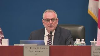 Broward school board to discuss separation proposal for Supt Peter Licata [upl. by Oralla176]